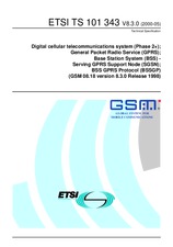 Die Norm ETSI TS 101343-V8.3.0 31.5.2000 Ansicht