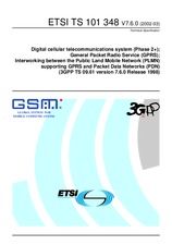 Die Norm ETSI TS 101348-V7.6.0 31.3.2002 Ansicht