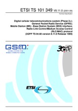 Die Norm ETSI TS 101349-V8.11.0 30.9.2001 Ansicht