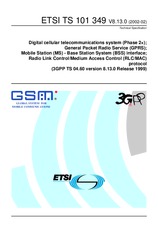 Die Norm ETSI TS 101349-V8.13.0 26.2.2002 Ansicht