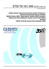 Die Norm ETSI TS 101349-V8.25.0 20.9.2004 Ansicht