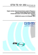 Die Norm ETSI TS 101350-V6.4.0 22.2.2001 Ansicht
