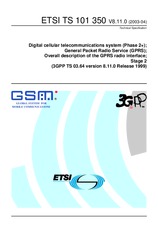 Die Norm ETSI TS 101350-V8.11.0 30.4.2003 Ansicht