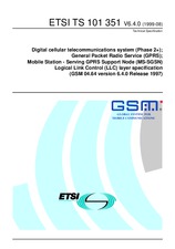 Die Norm ETSI TS 101351-V6.4.0 30.8.1999 Ansicht