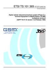 Die Norm ETSI TS 101369-V7.2.0 31.3.2002 Ansicht