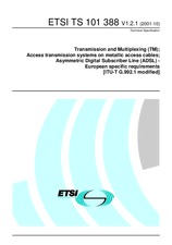 Die Norm ETSI TS 101388-V1.2.1 15.10.2001 Ansicht