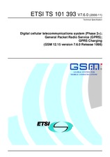 Die Norm ETSI TS 101393-V7.6.0 17.11.2000 Ansicht