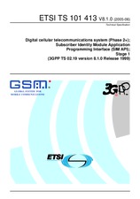 Die Norm ETSI TS 101413-V8.1.0 27.6.2005 Ansicht
