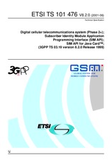 Die Norm ETSI TS 101476-V8.2.0 3.8.2001 Ansicht