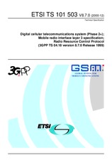 Die Norm ETSI TS 101503-V8.7.0 31.12.2000 Ansicht