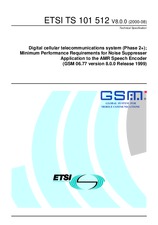 Die Norm ETSI TS 101512-V8.0.0 25.8.2000 Ansicht