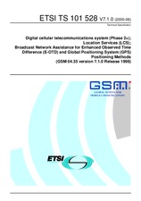 Die Norm ETSI TS 101528-V7.1.0 30.6.2000 Ansicht