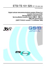 Die Norm ETSI TS 101529-V7.1.0 30.7.2001 Ansicht