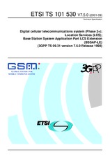 Die Norm ETSI TS 101530-V7.5.0 10.10.2001 Ansicht