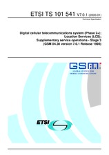 Die Norm ETSI TS 101541-V7.0.1 24.1.2000 Ansicht