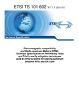 Die Norm ETSI TS 101602-V1.1.1 24.7.2013 Ansicht