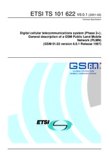 Die Norm ETSI TS 101622-V6.0.1 22.2.2001 Ansicht
