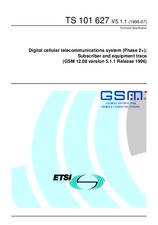 Die Norm ETSI TS 101627-V5.1.1 31.7.1998 Ansicht