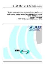 Die Norm ETSI TS 101642-V8.0.0 28.6.2000 Ansicht
