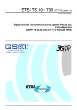 Die Norm ETSI TS 101709-V7.7.0 30.11.2001 Ansicht