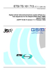 Die Norm ETSI TS 101713-V7.1.1 13.7.2001 Ansicht