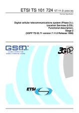 Die Norm ETSI TS 101724-V7.11.0 30.6.2004 Ansicht