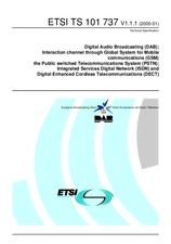 Die Norm ETSI TS 101737-V1.1.1 21.1.2000 Ansicht