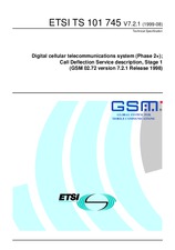 Die Norm ETSI TS 101745-V7.2.1 30.8.1999 Ansicht