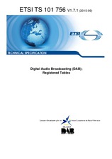UNGÜLTIG ETSI TS 101756-V1.7.1 22.9.2015 Ansicht