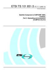 Die Norm ETSI TS 101851-3-V1.1.1 14.12.2000 Ansicht
