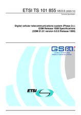 Die Norm ETSI TS 101855-V8.0.0 17.10.2000 Ansicht