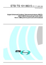 Die Norm ETSI TS 101863-5-V1.1.1 10.8.2001 Ansicht