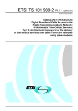 Die Norm ETSI TS 101909-2-V1.1.1 25.7.2001 Ansicht