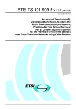 Die Norm ETSI TS 101909-5-V1.1.1 10.8.2001 Ansicht