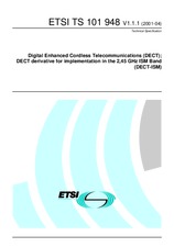 Die Norm ETSI TS 101948-V1.1.1 20.4.2001 Ansicht