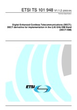 Die Norm ETSI TS 101948-V1.1.2 16.4.2003 Ansicht