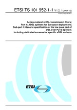 UNGÜLTIG ETSI TS 101952-1-1-V1.2.1 17.12.2004 Ansicht