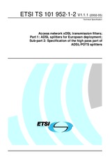 UNGÜLTIG ETSI TS 101952-1-2-V1.1.1 3.5.2002 Ansicht