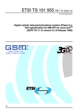 Die Norm ETSI TS 101955-V8.1.0 31.12.2002 Ansicht