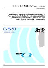 UNGÜLTIG ETSI TS 101955-V8.2.0 31.3.2003 Ansicht