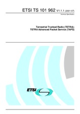 Die Norm ETSI TS 101962-V1.1.1 3.7.2001 Ansicht
