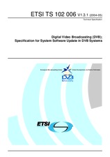 Die Norm ETSI TS 102006-V1.3.1 10.5.2004 Ansicht