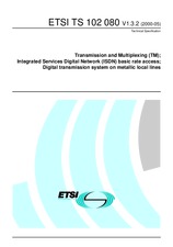 Die Norm ETSI TS 102080-V1.3.2 31.5.2000 Ansicht