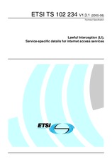 Die Norm ETSI TS 102234-V1.3.1 26.8.2005 Ansicht