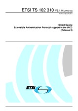 Die Norm ETSI TS 102310-V6.1.0 25.2.2005 Ansicht