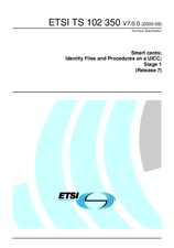 Ansicht ETSI TS 102350-V7.0.0 22.9.2005