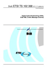 Die Norm ETSI TS 102368-V1.1.1 12.1.2005 Ansicht