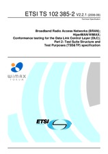 Die Norm ETSI TS 102385-2-V2.2.1 26.6.2006 Ansicht