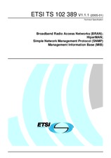 Die Norm ETSI TS 102389-V1.1.1 28.1.2005 Ansicht