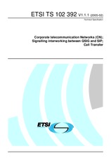 Die Norm ETSI TS 102392-V1.1.1 11.2.2005 Ansicht